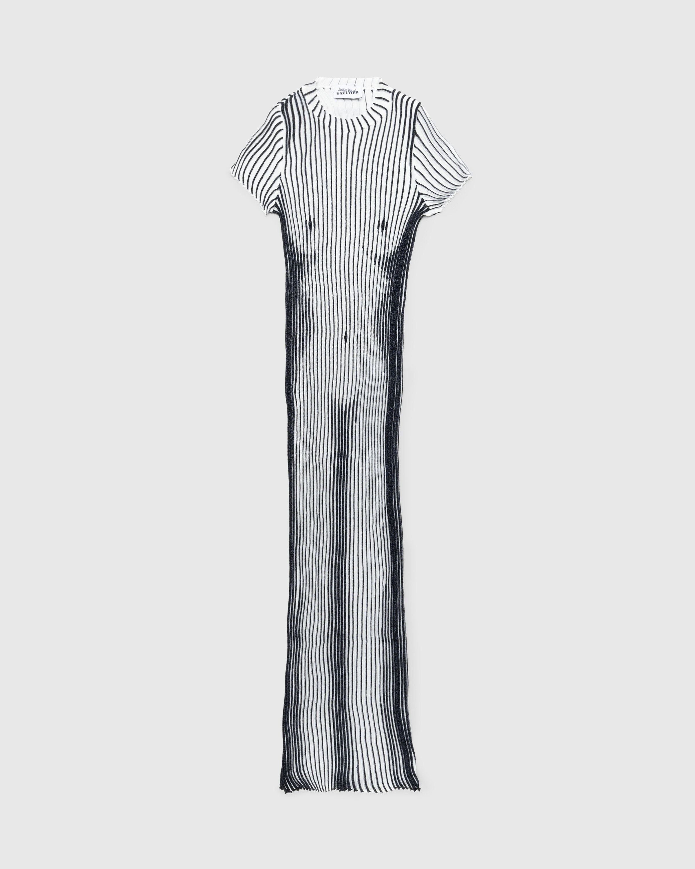 Jean Paul Gaultier – Long Dress Short Sleeves High Neck Body